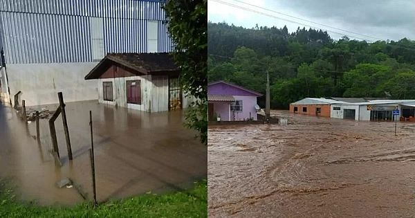 RS e SC estão sob alerta para tempestade de ‘grande perigo’ nesta quarta