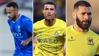 Escolha errada? Neymar, CR7 e Benzema sofrem desvalorização na Arábia Saudita; veja lista e valores – Fotos