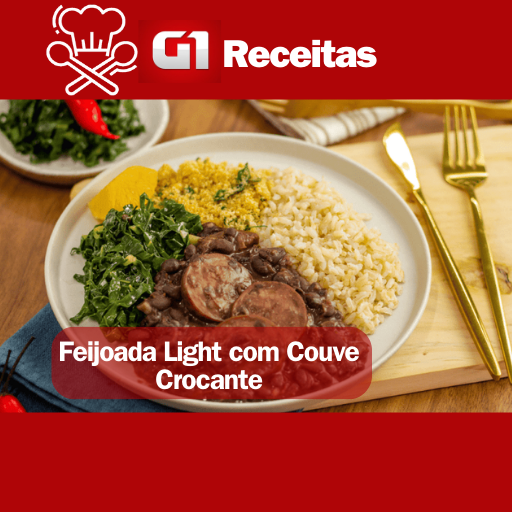 Feijoada Light com Couve Crocante