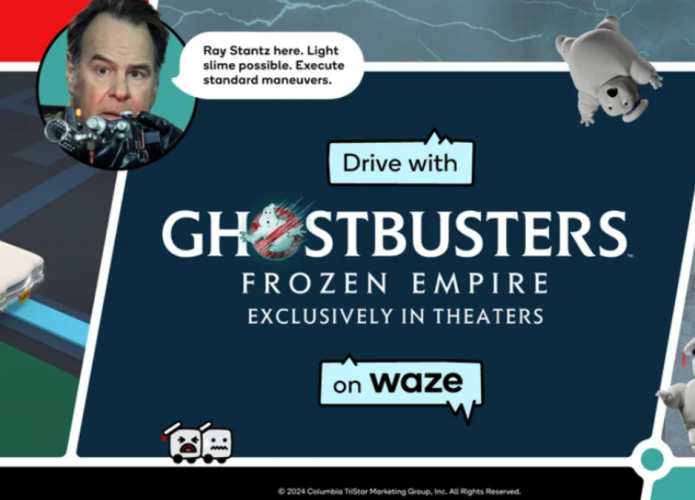 Veja ação promocional do Waze com o novo “Caça-Fantasmas”