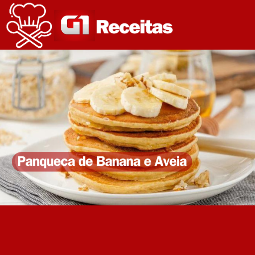 Panqueca de Banana e Aveia