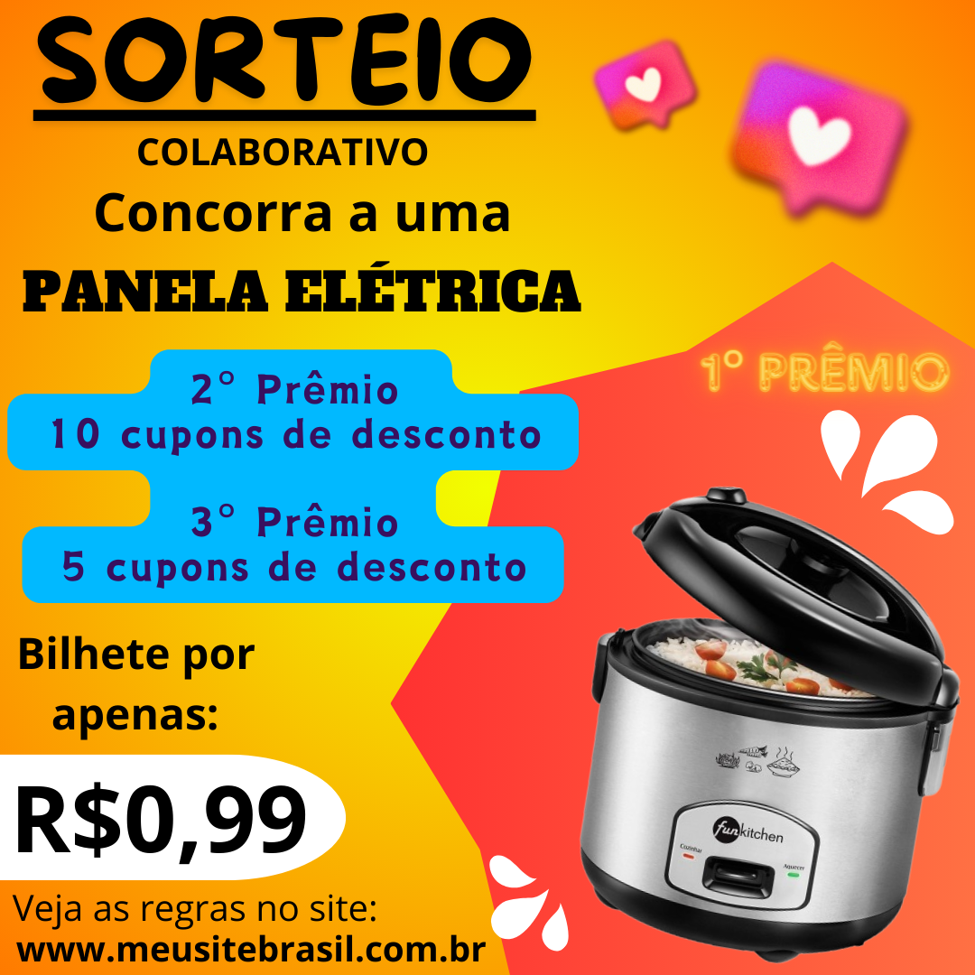 Sorteio Panela Elétrica