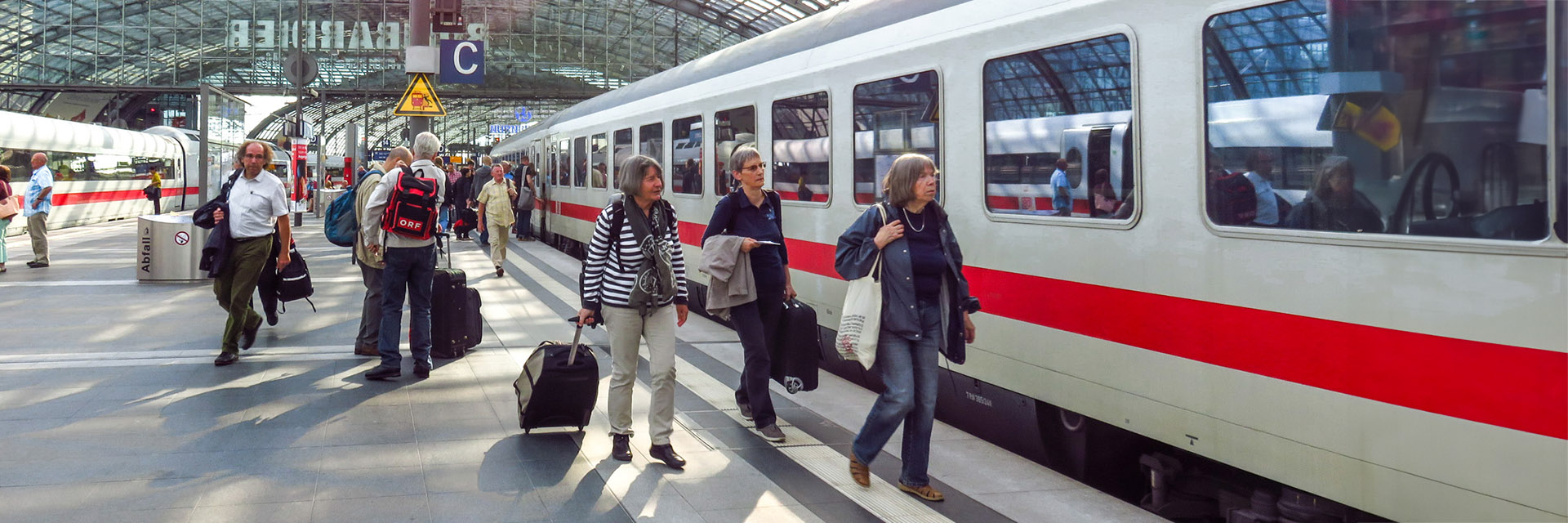 como comprar passagens de trem na Europa